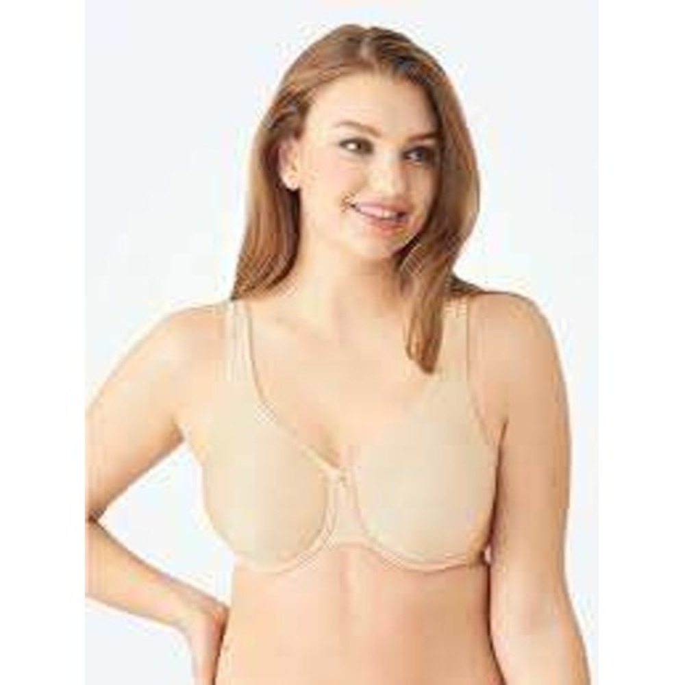 Wacoal Basic Beauty Full Figure Underwire Bra 34C Nudeโ Beige 853192 T-Shirt Bra